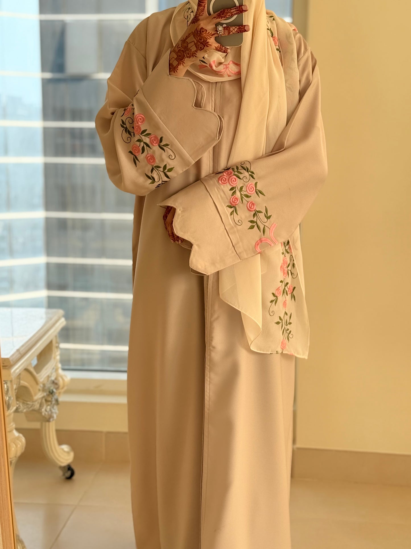 Safwa Luxury Full Embroidered Abaya