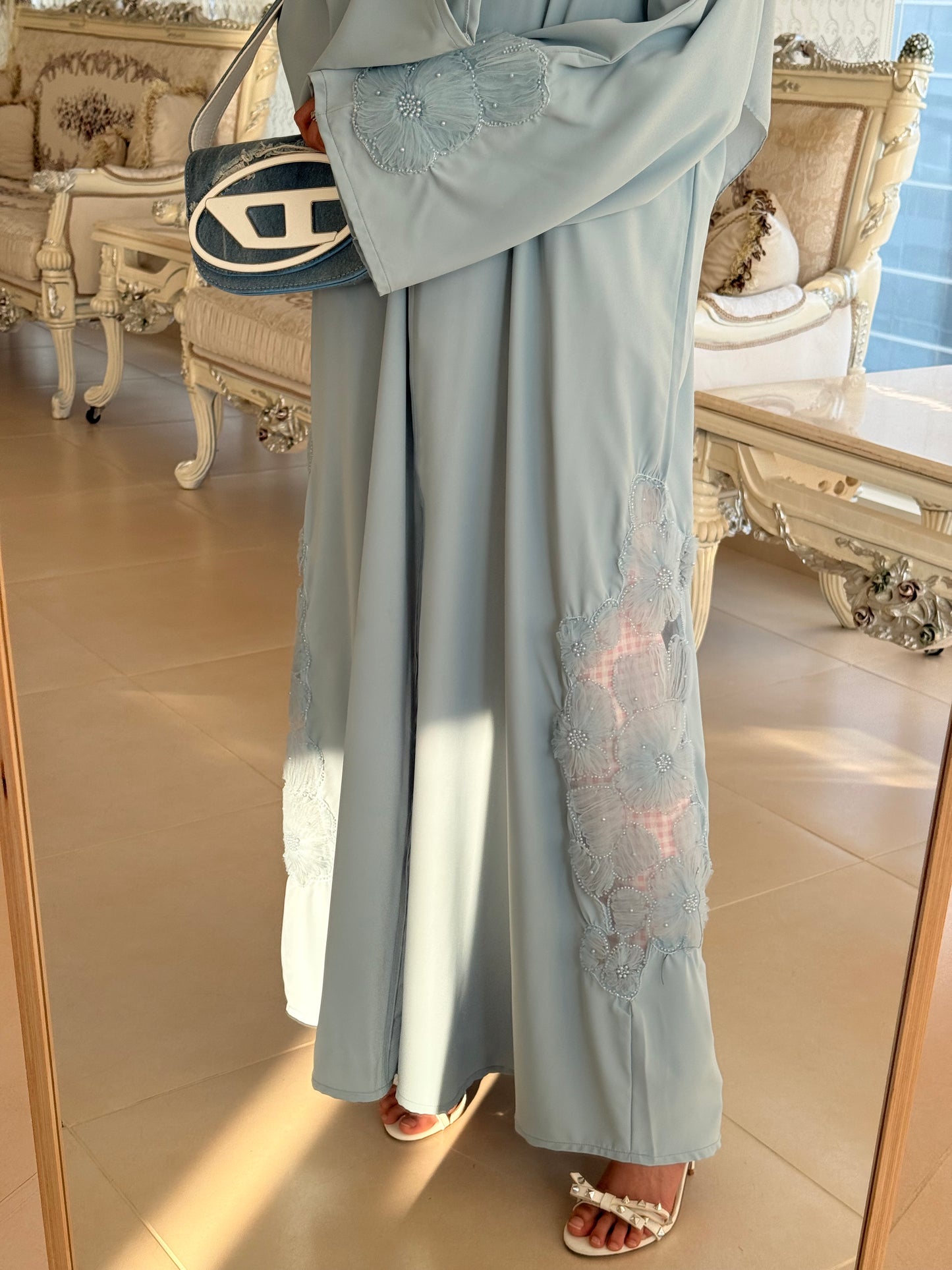 Sky Blue ‘Ethereal’ Dubai Abaya