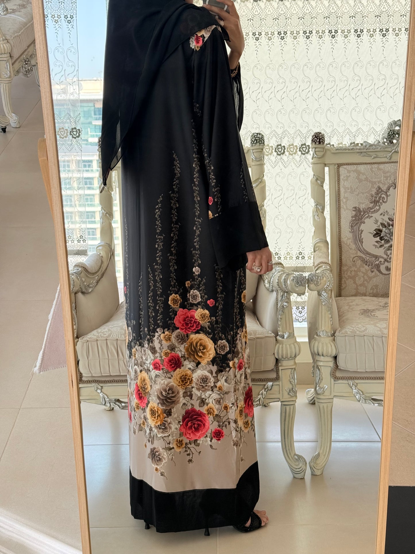 Rose Premium Dubai Kimono