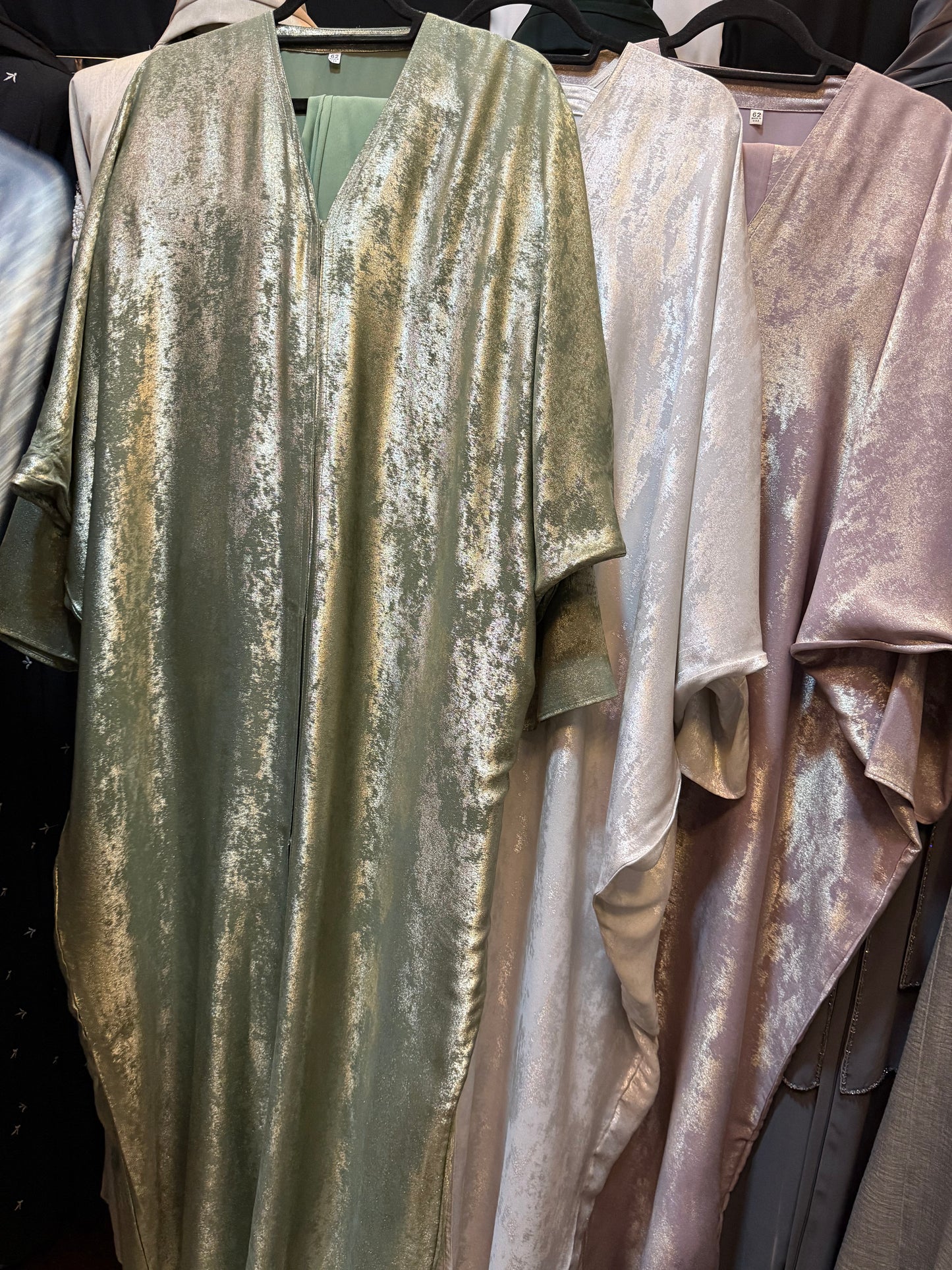 Metallic Shimmers Luxury Kaftans