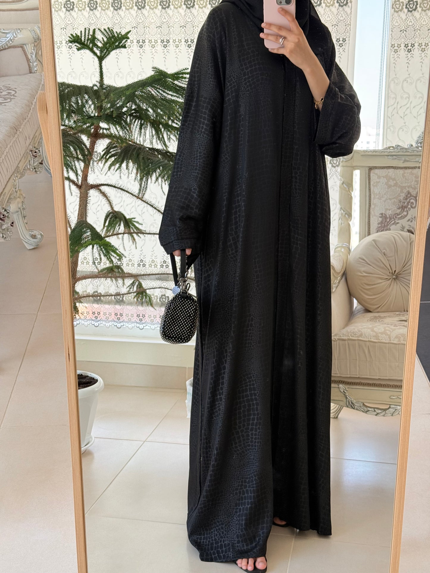 Mazdah Snake Print Luxury Kimono