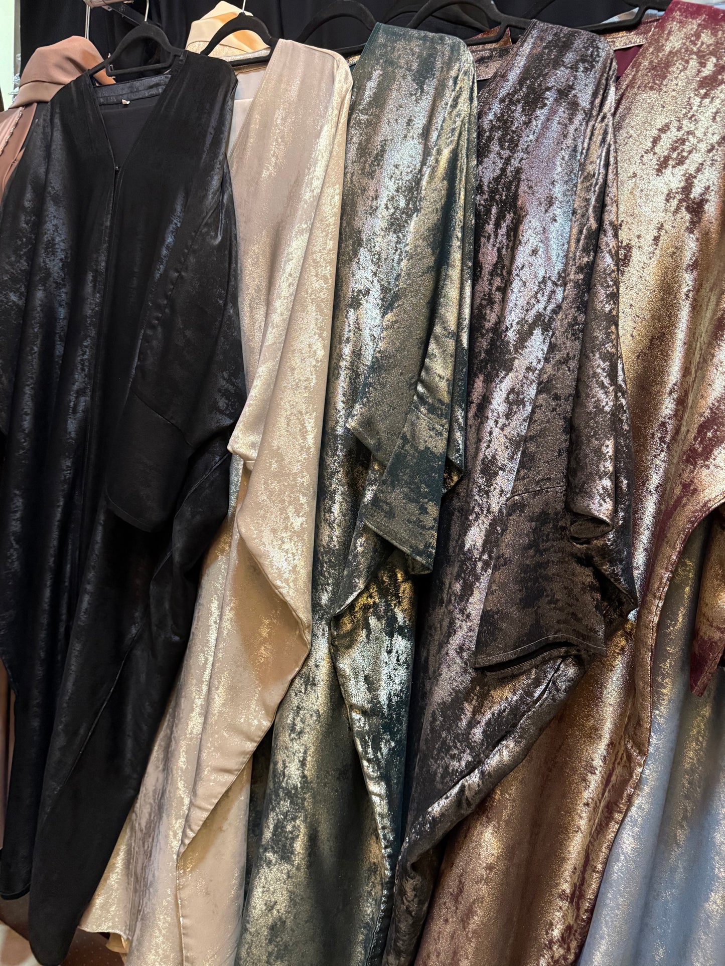 Metallic Shimmers Luxury Kaftans