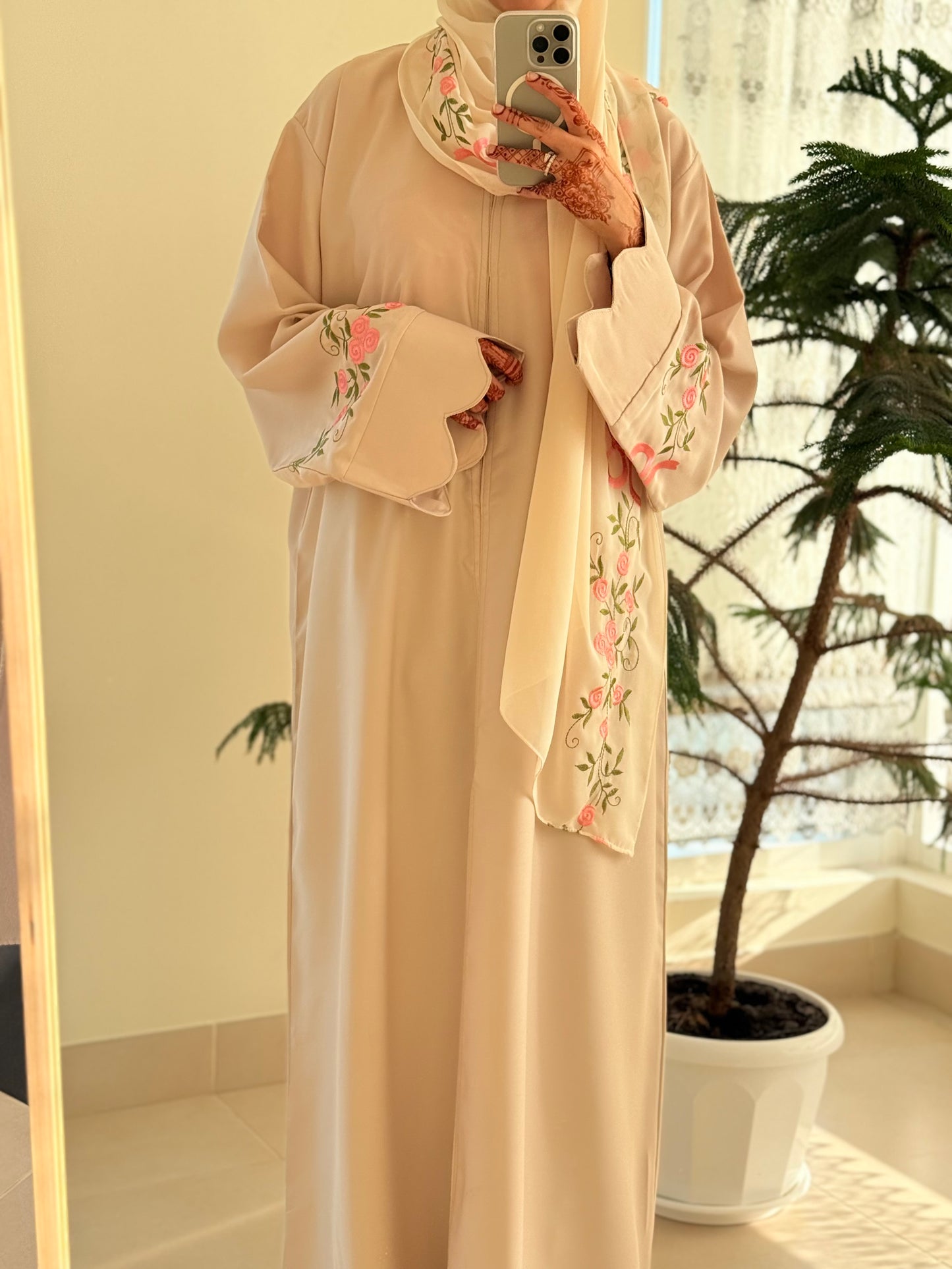 Safwa Luxury Full Embroidered Abaya