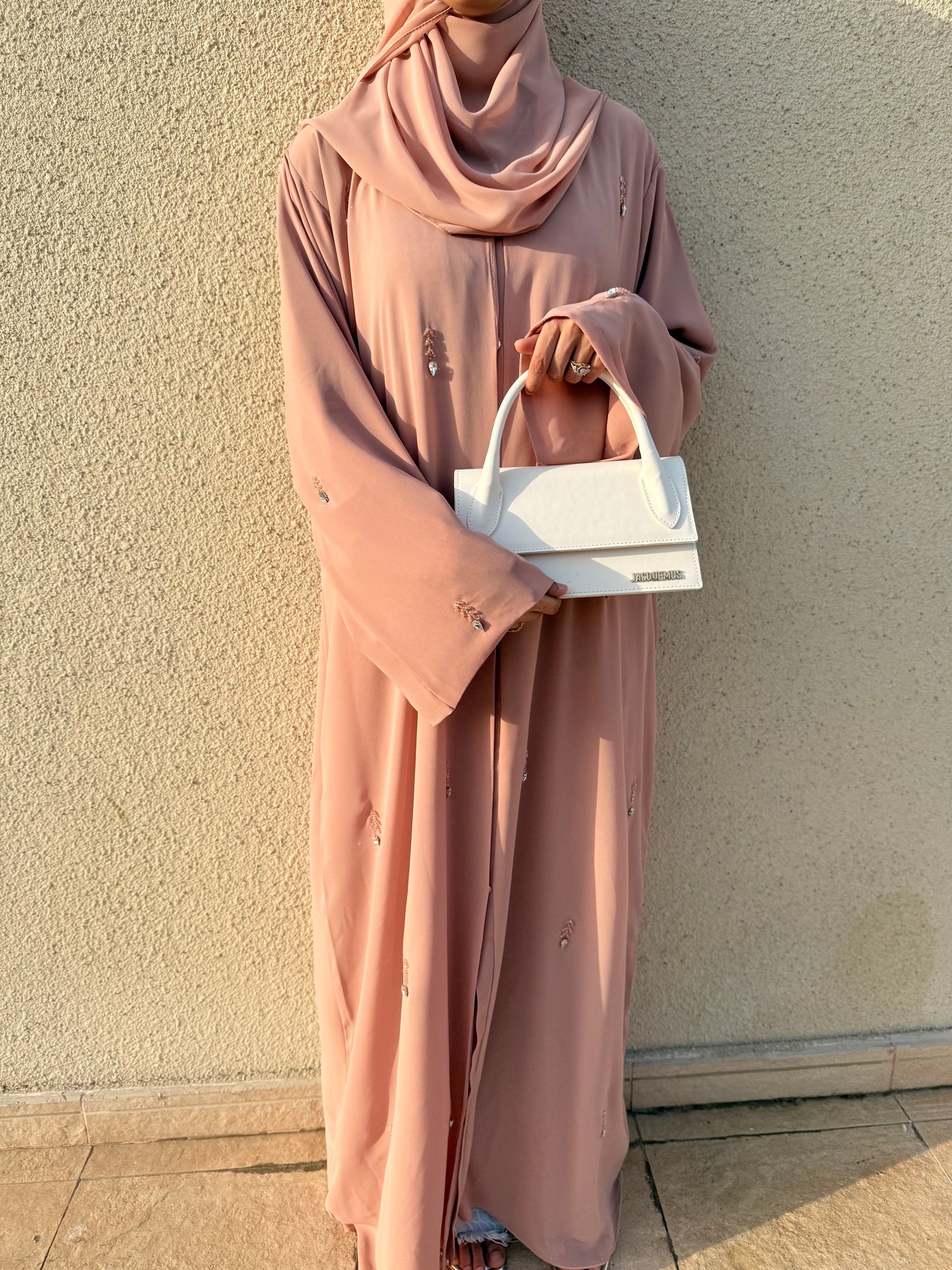 Safa Navy Double Chiffon Luxury