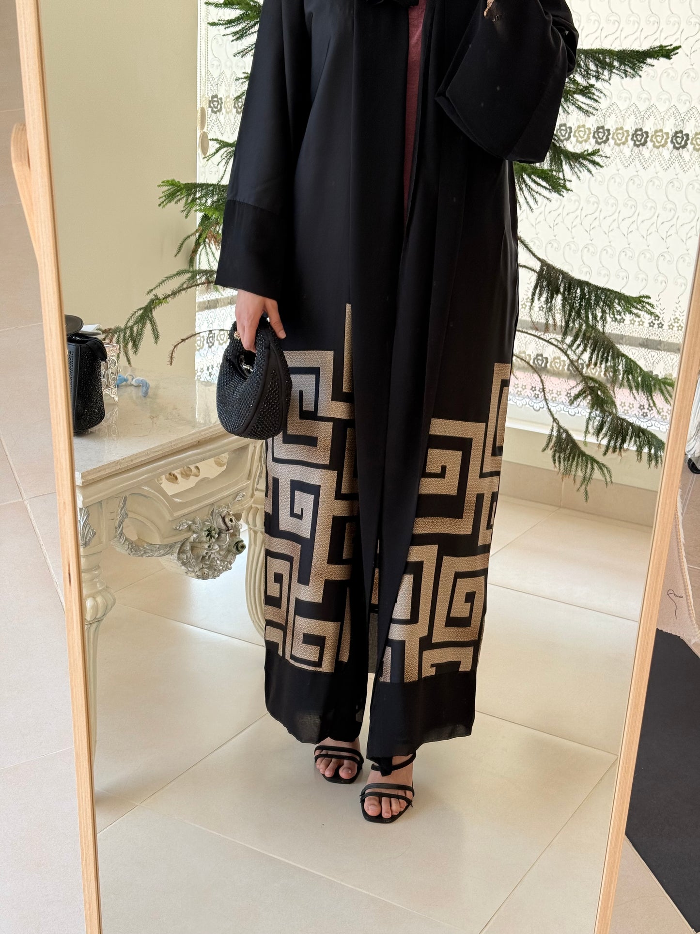 Shama Black Luxury Kimono