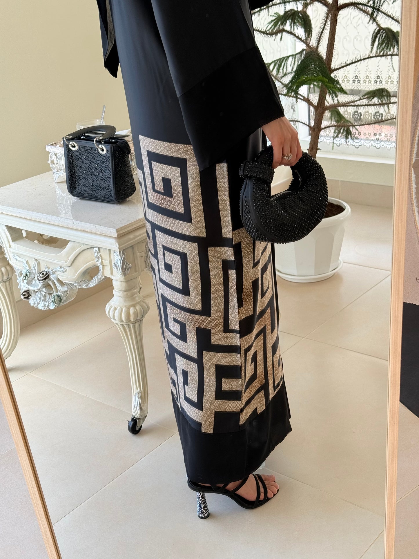 Shama Black Luxury Kimono