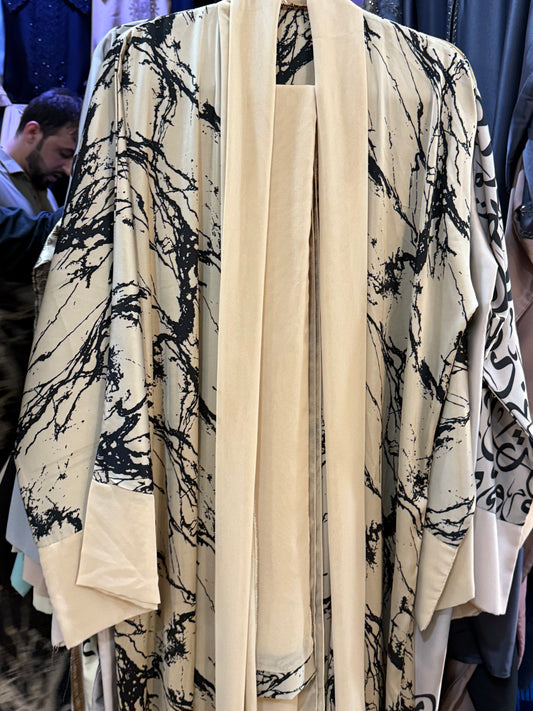 Vardah Beige Kimono