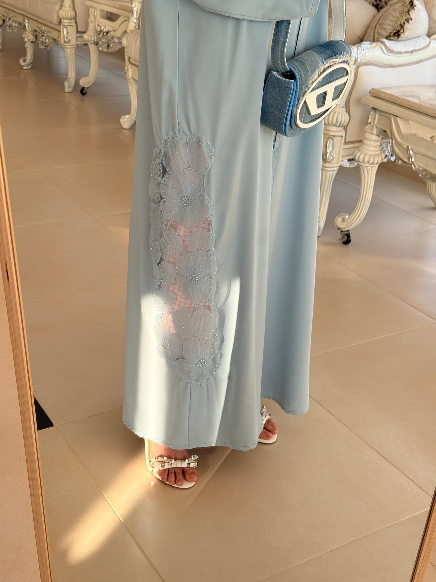 Sky Blue ‘Ethereal’ Dubai Abaya
