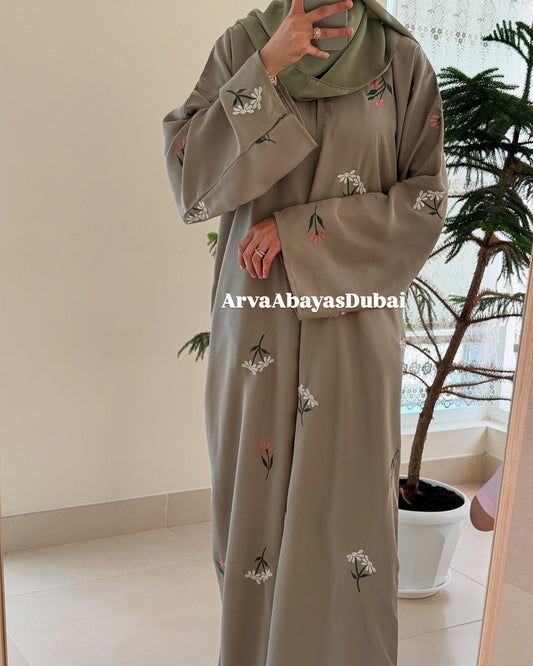 ‘Liyana’ Floral Luxury Abaya GB