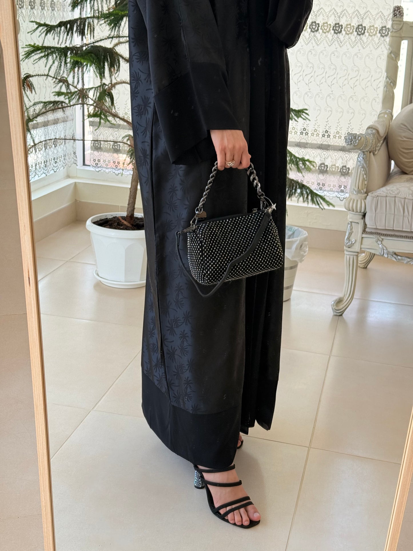 Meerah Self Print Luxury Kimono