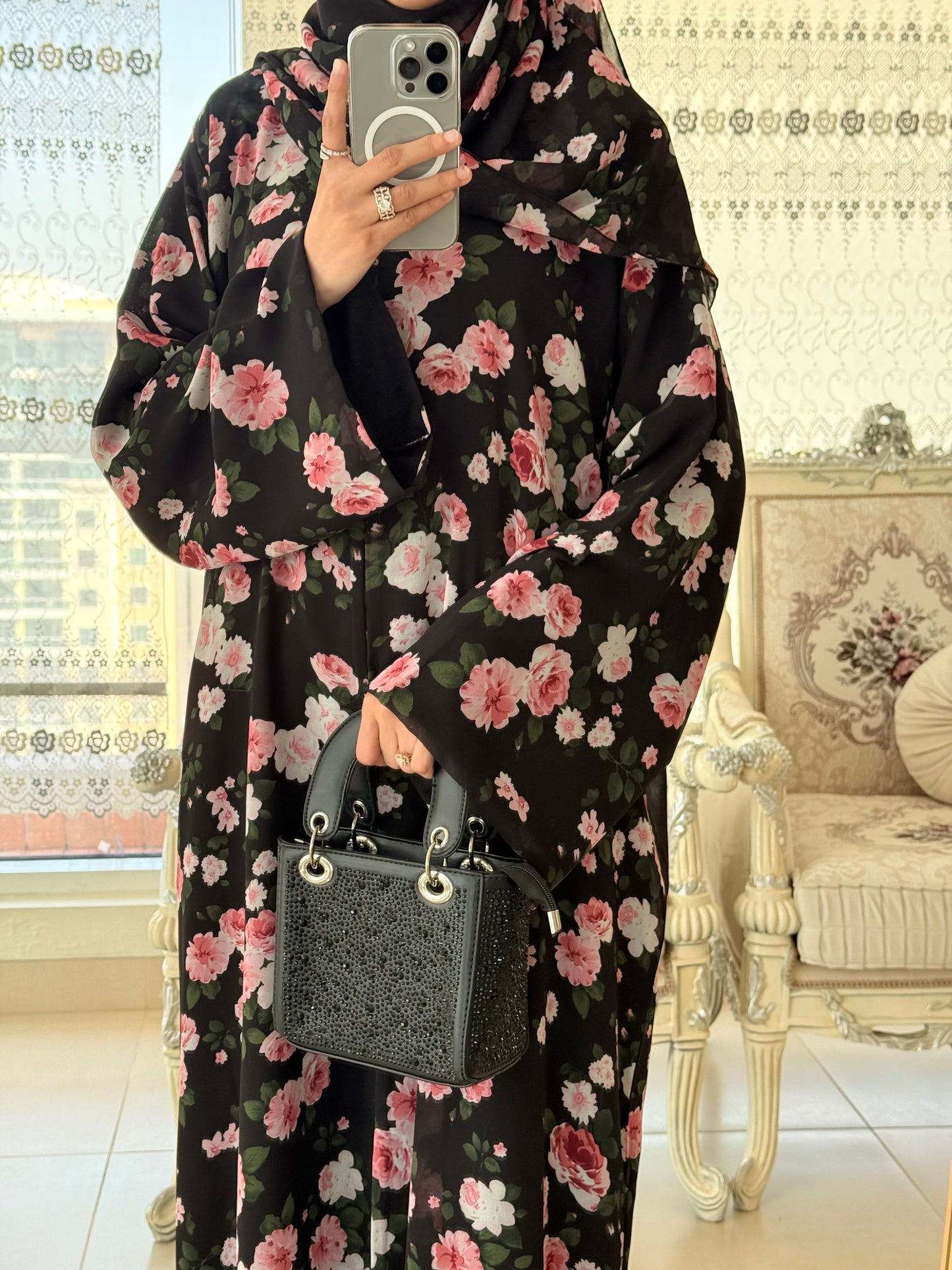 Limited Edition Floral Double Chiffon