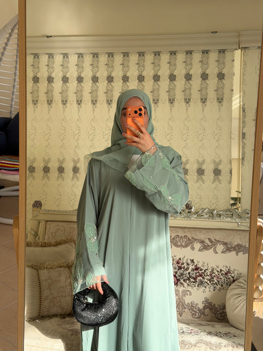 ‘Nawal’ Best Seller Dubai Luxury Abaya