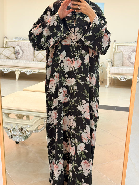 ‘Fauna Hues’ Floral Double Chiffon