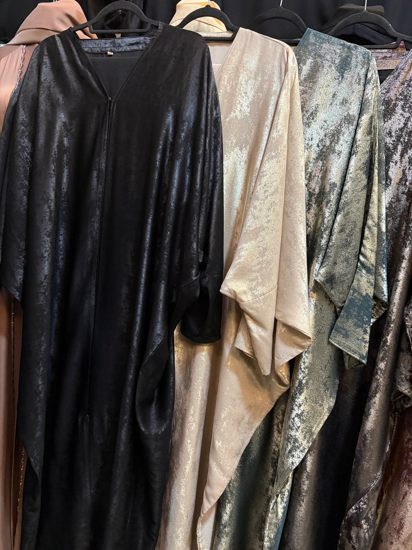Metallic Shimmers Luxury Kaftans
