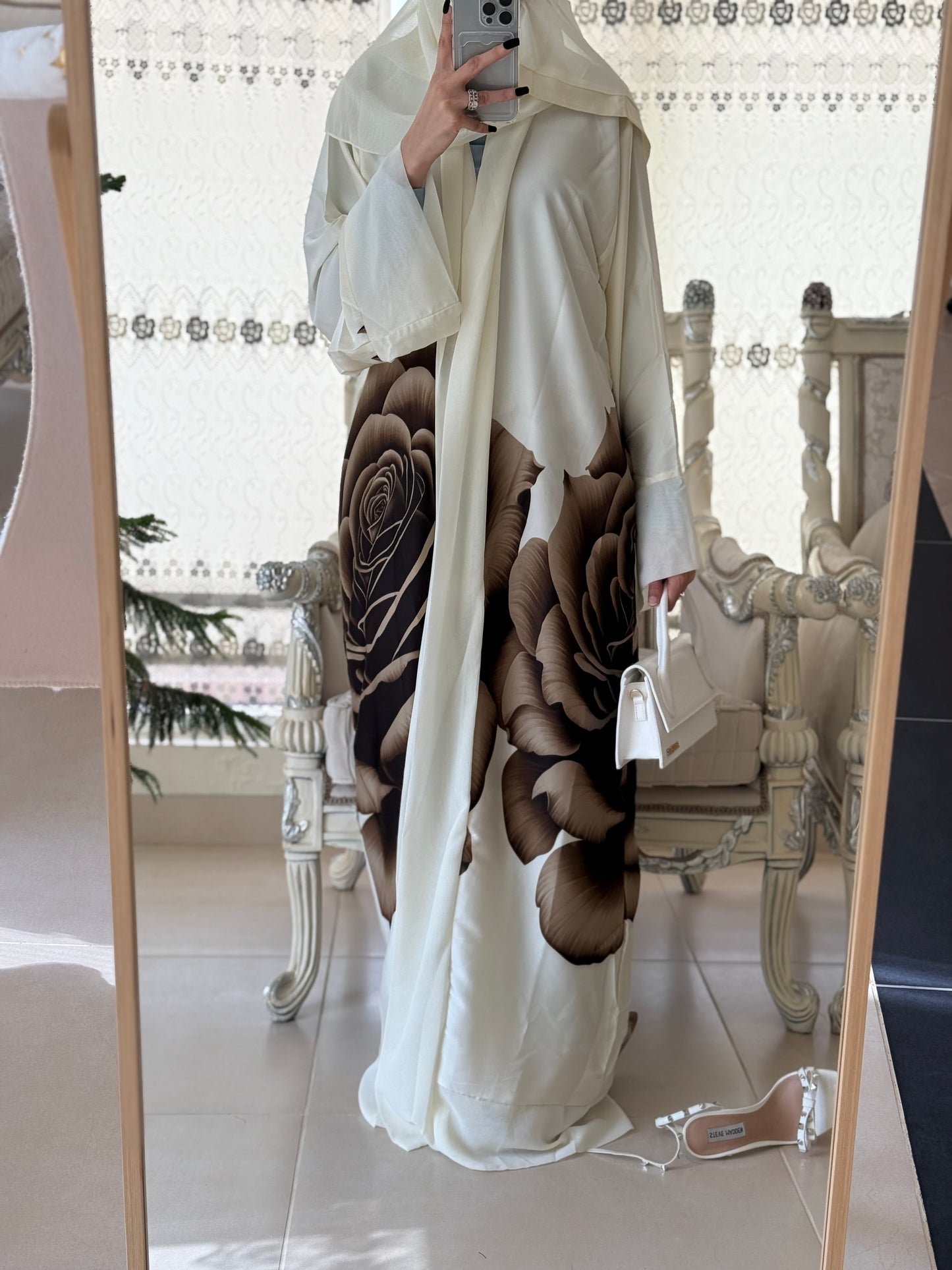 Rose Premium Kimono BW