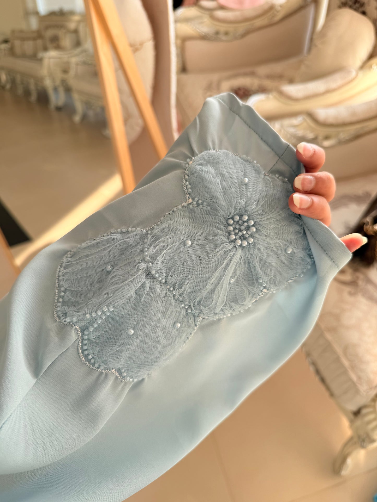 Sky Blue ‘Ethereal’ Dubai Abaya