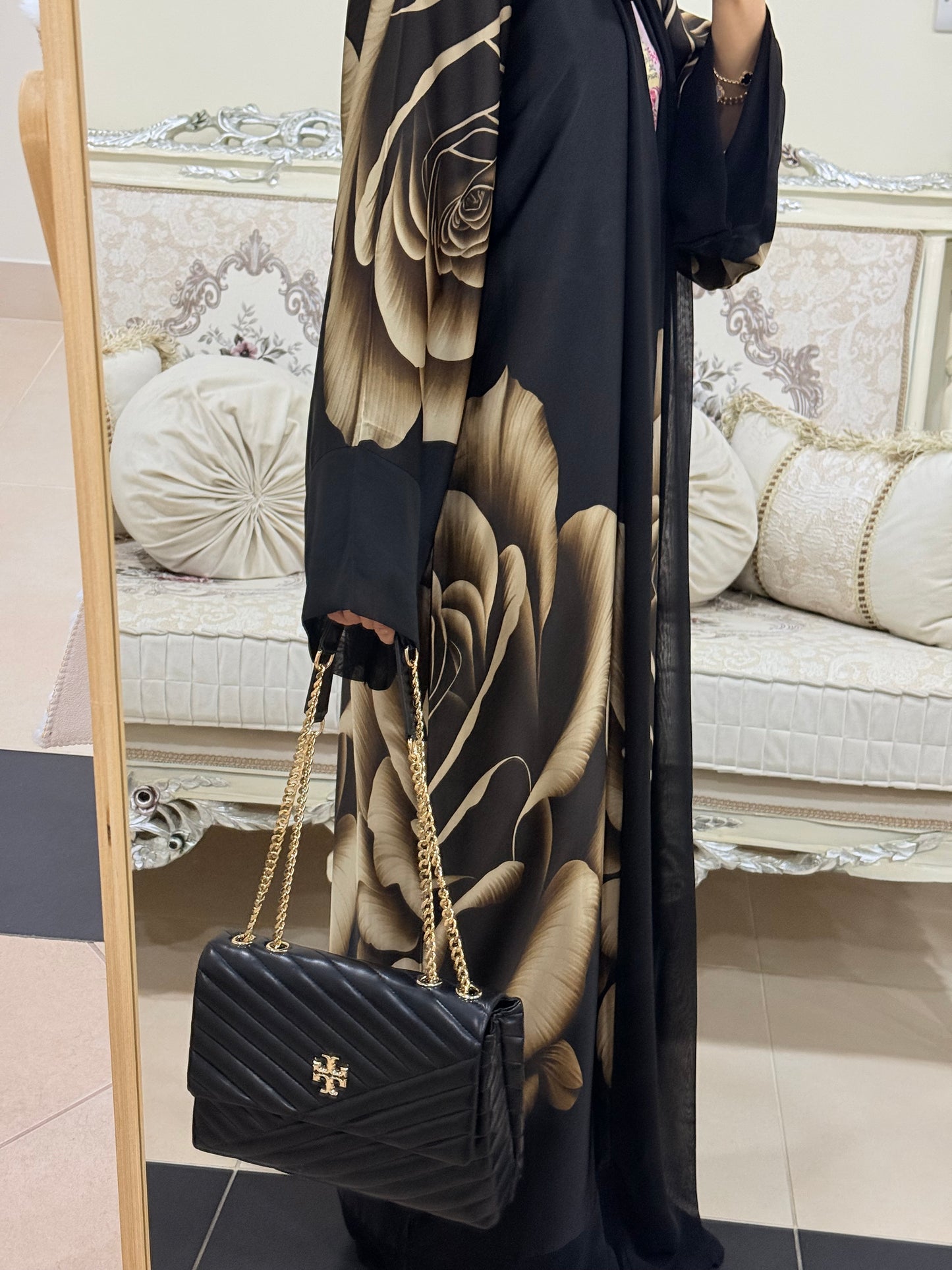 Rose Premium Kimono BW