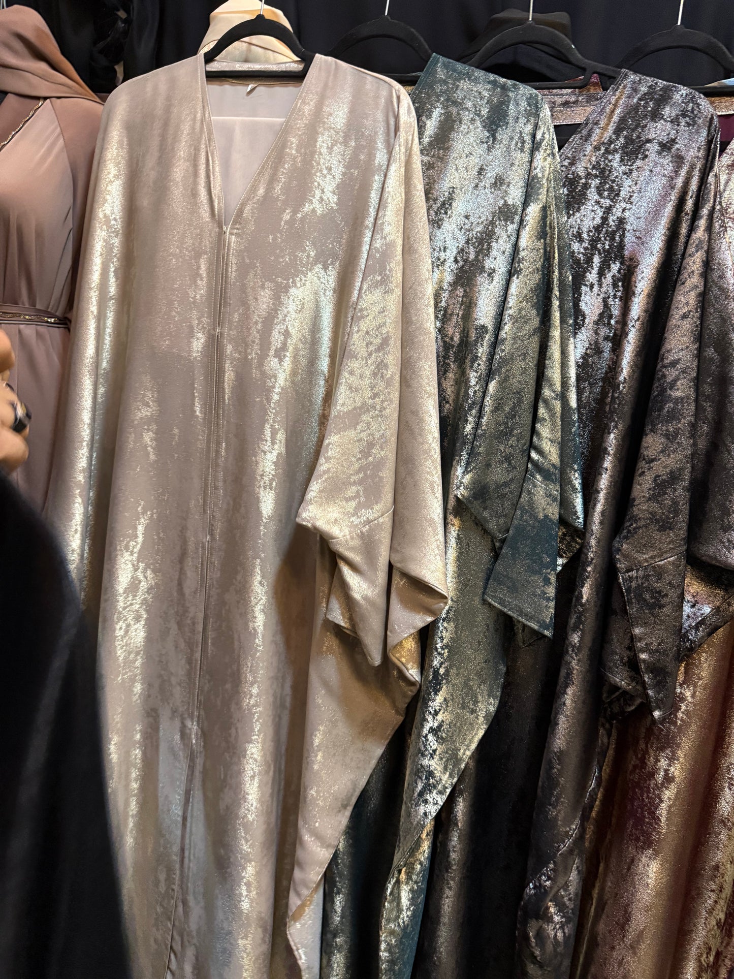 Metallic Shimmers Luxury Kaftans