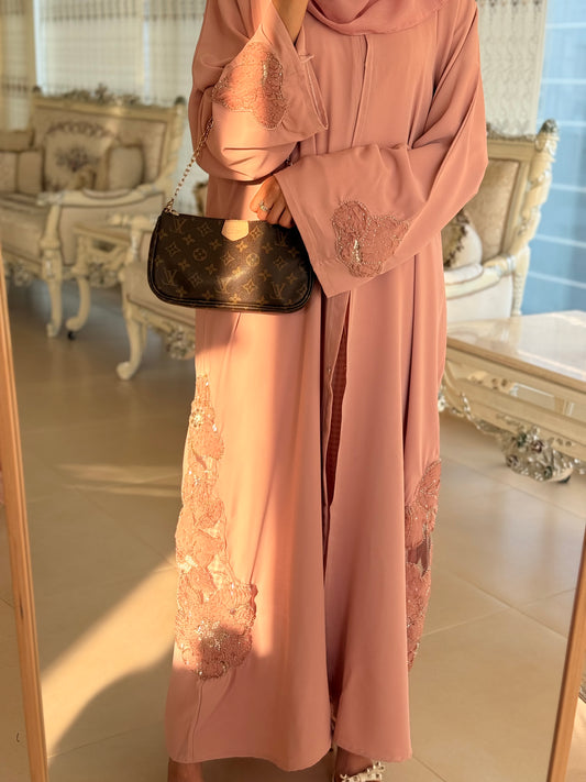 Pink ‘Ethereal’ Dubai Abaya