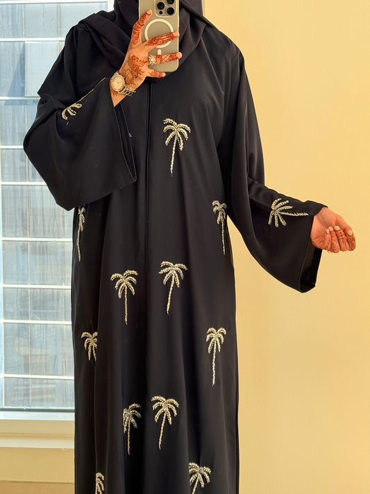 Navy Khaleeji Abaya