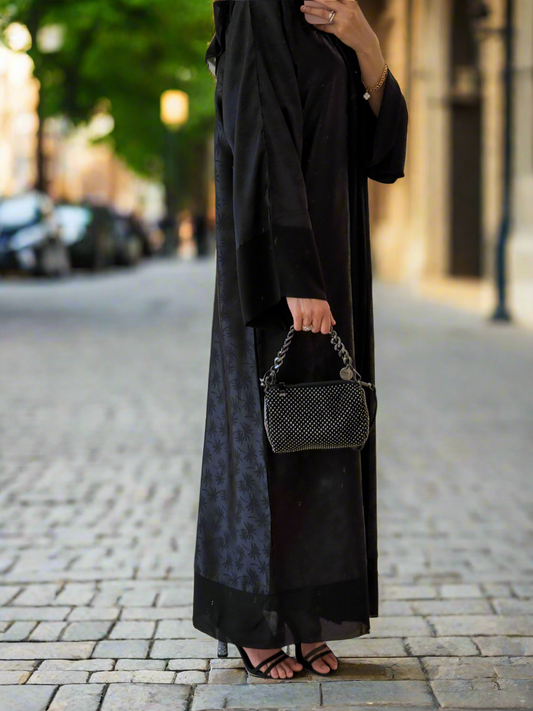 Meerah Self Print Luxury Kimono
