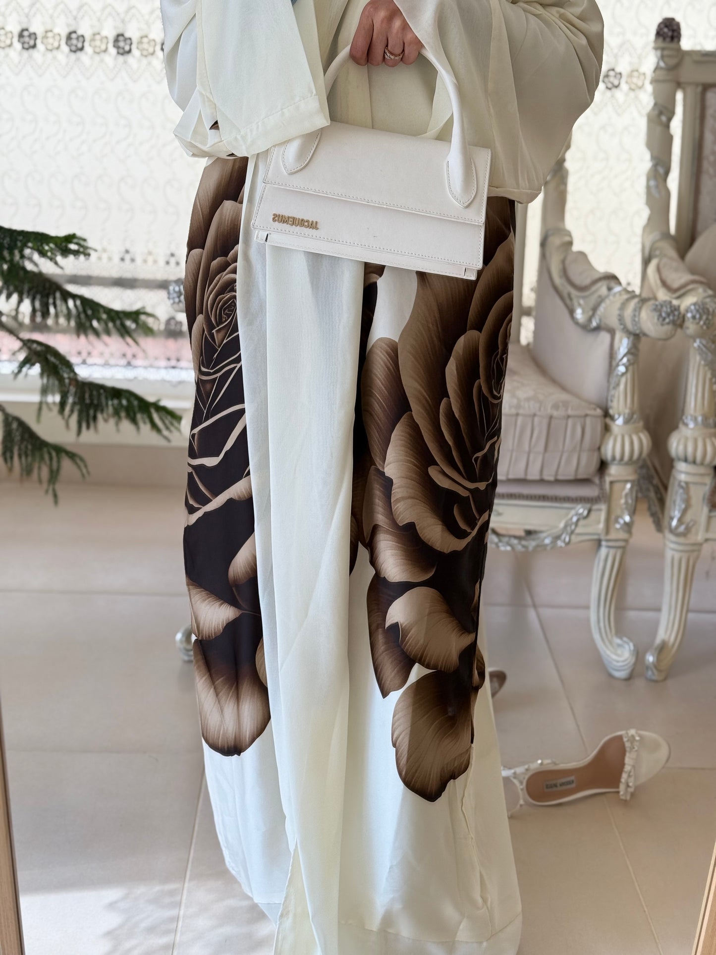 Rose Premium Kimono BW