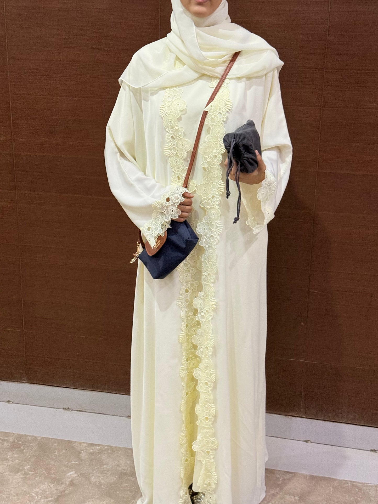 Mufasa Butter Yellow Dubai Abaya