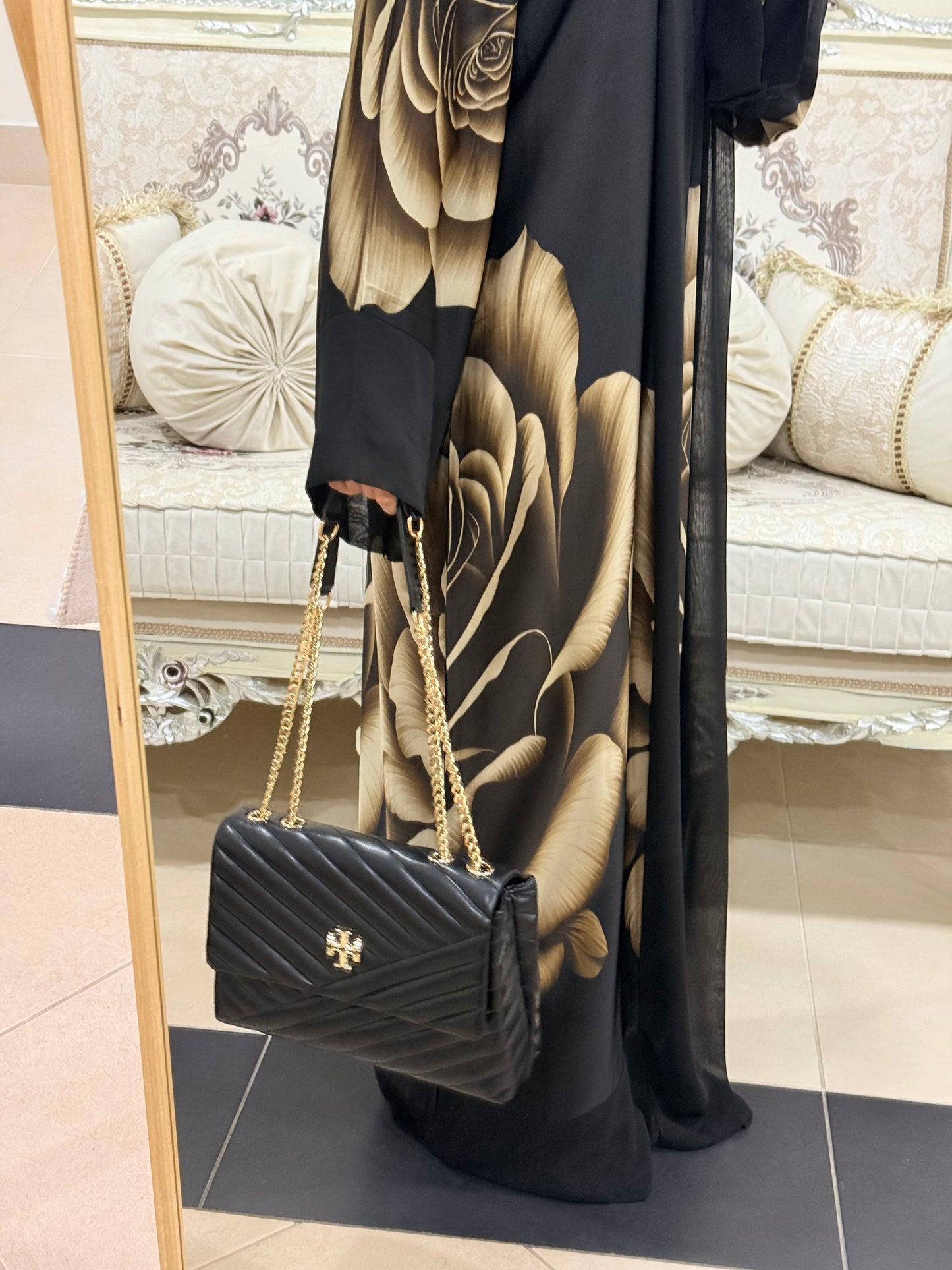 Rose Premium Kimono BW