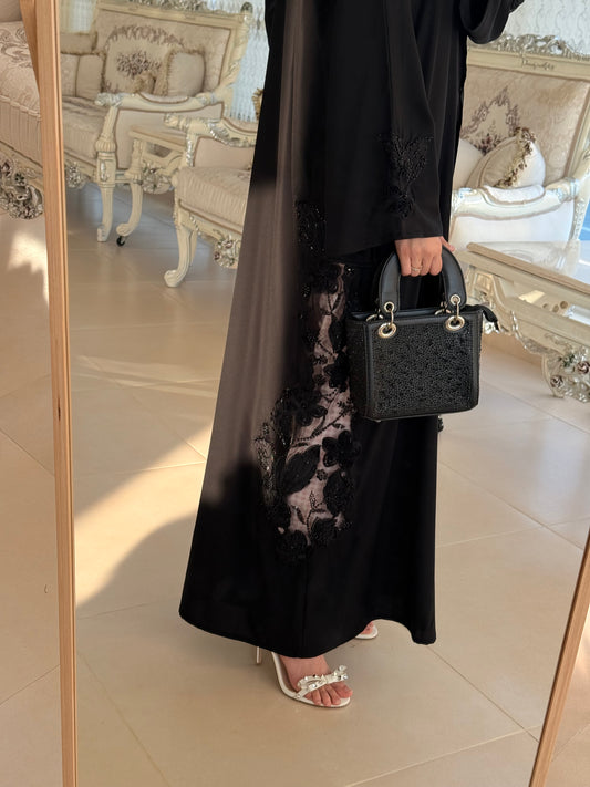 Black ‘Ethereal’ Dubai Abaya