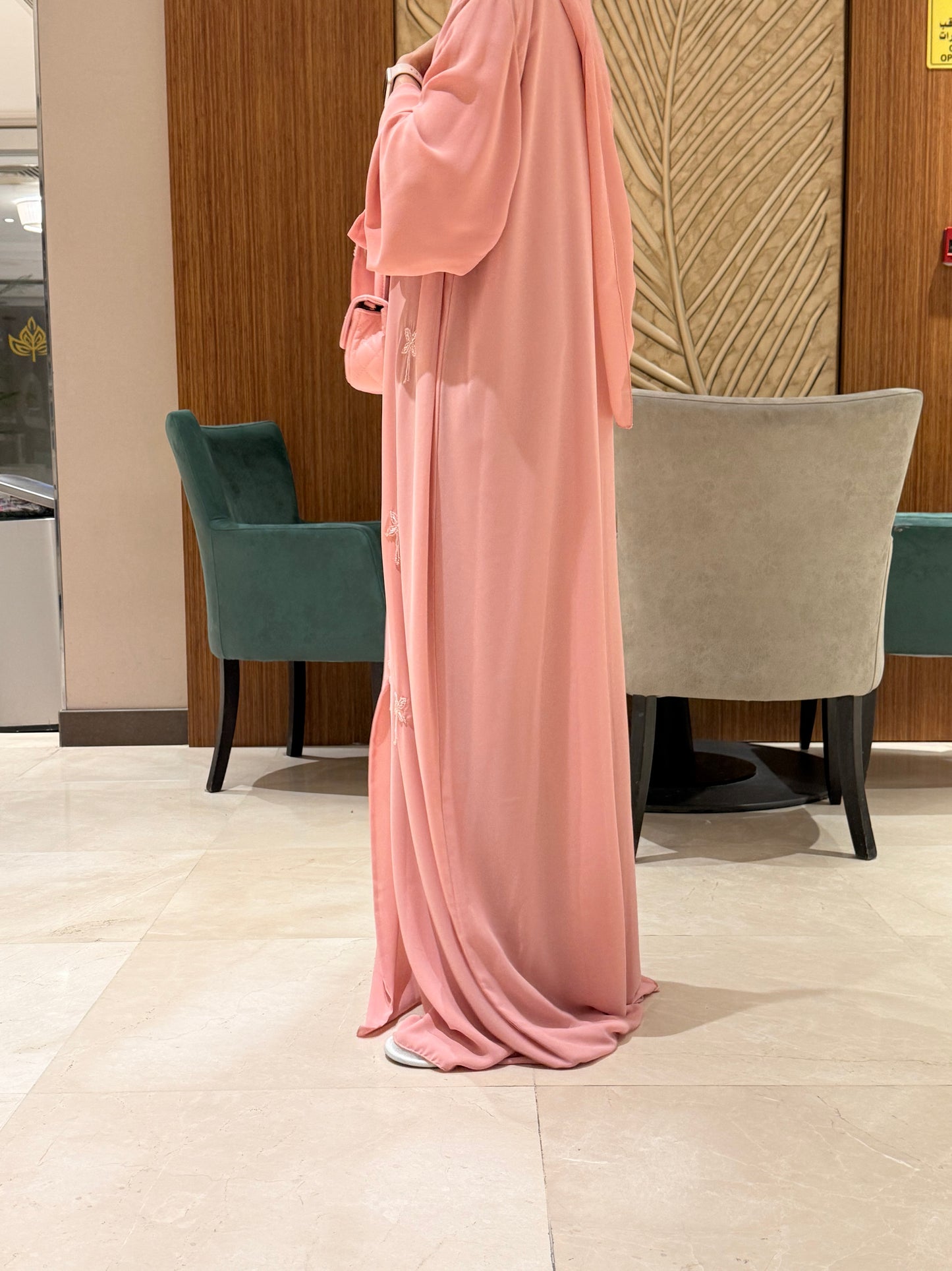Safa Pink Luxury Double Chiffon