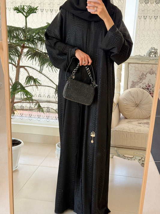 Mazdah Snake Print Luxury Kimono