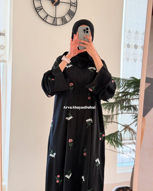‘Liyana’ Floral Luxury Abaya BG