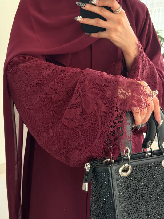 Rafya ‘Cutwork Both Sides’ Abaya