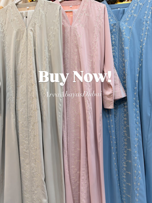 ‘Meeran’ Embroidered Premium Abayas